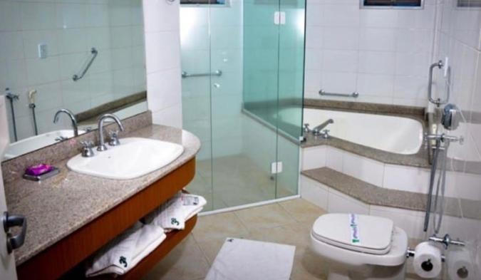 Flats Termais Em Condominio Apart Hotel De Aguas Termais Gravatal Extérieur photo